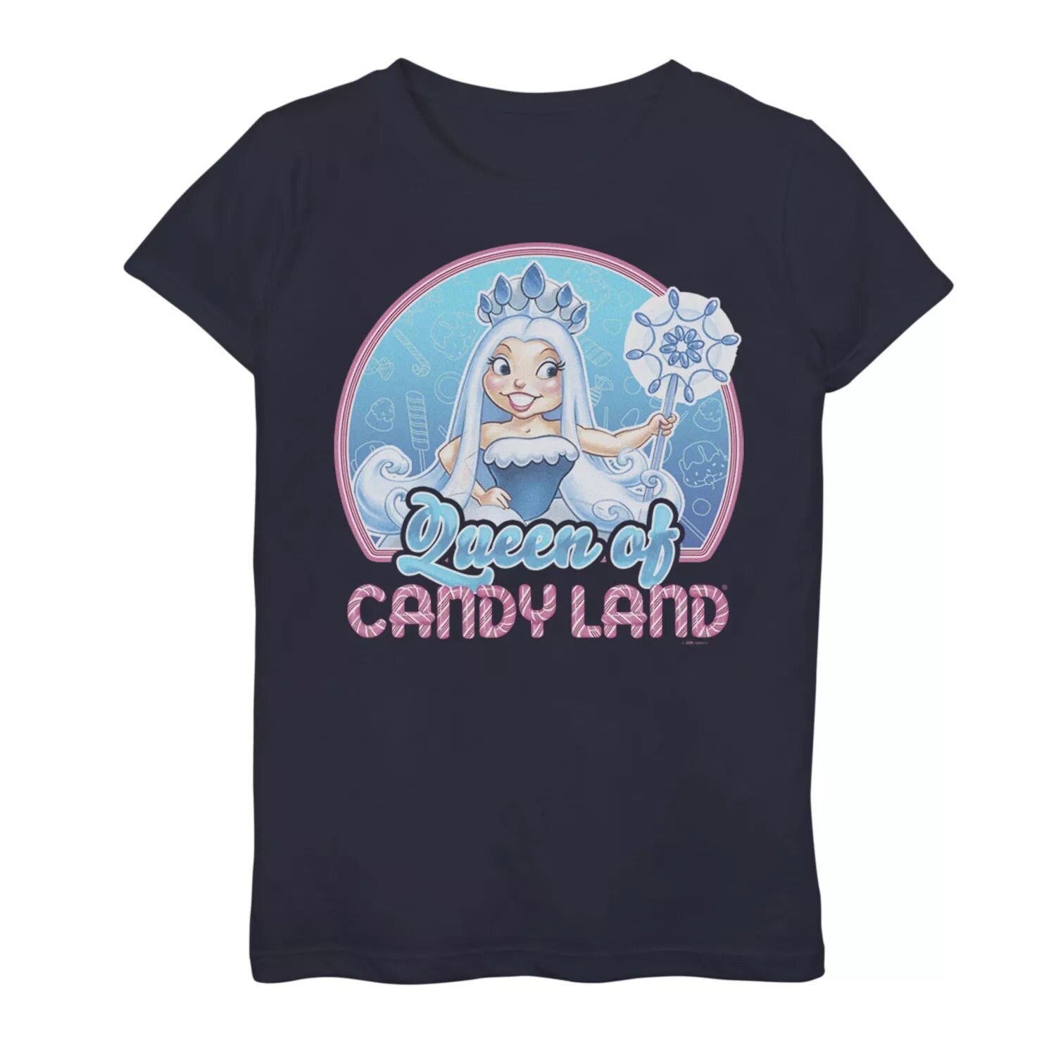 

Футболка с портретом Candy Land Queen Of Candy Land для девочек 7–16 лет Licensed Character