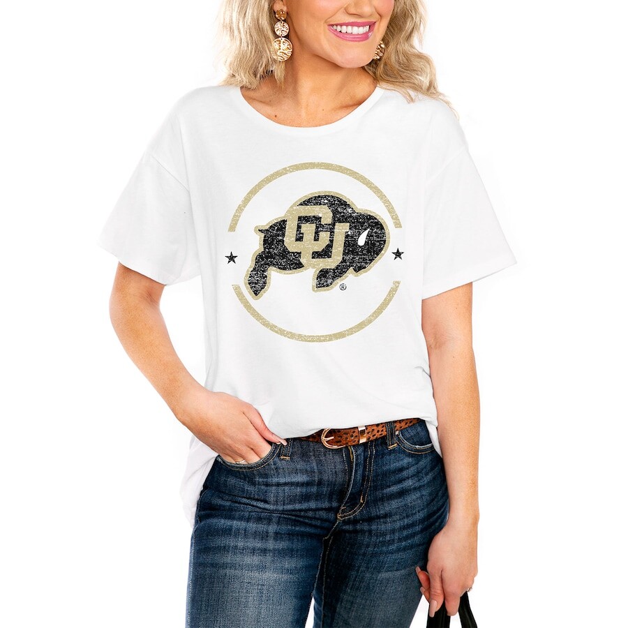 

Футболка с коротким рукавом Gameday Couture Colorado Buffaloes, белый