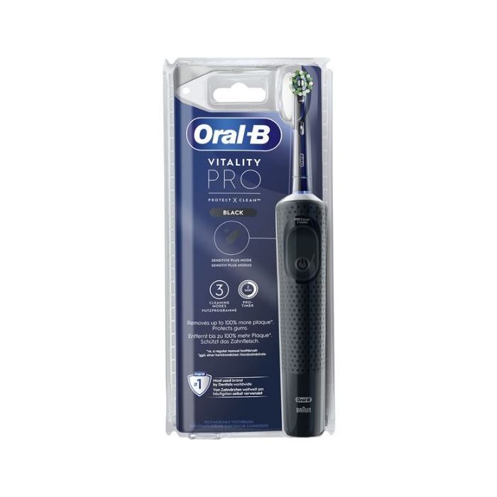 электрическая зубная щетка oral b vitality pro цвет черный [80367641] Зубная щетка Vitality Pro Cepillo Dental Eléctrico Oral-B, 1 unidad