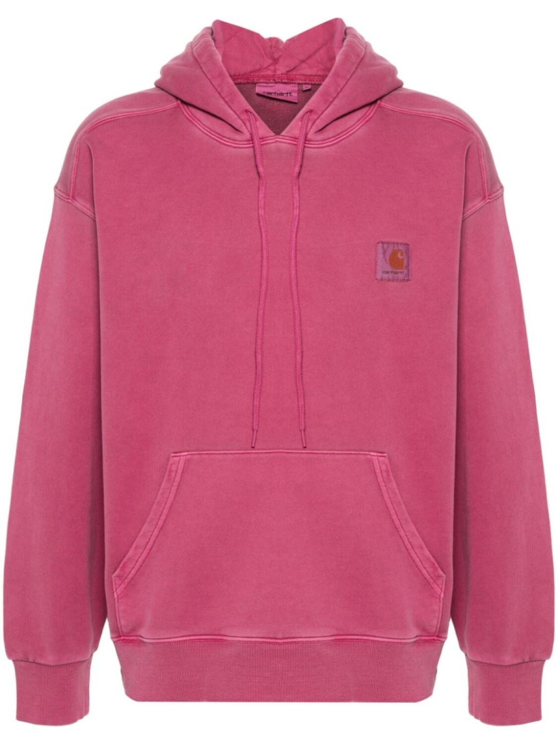 

Худи с нашивкой-логотипом Carhartt WIP, розовый