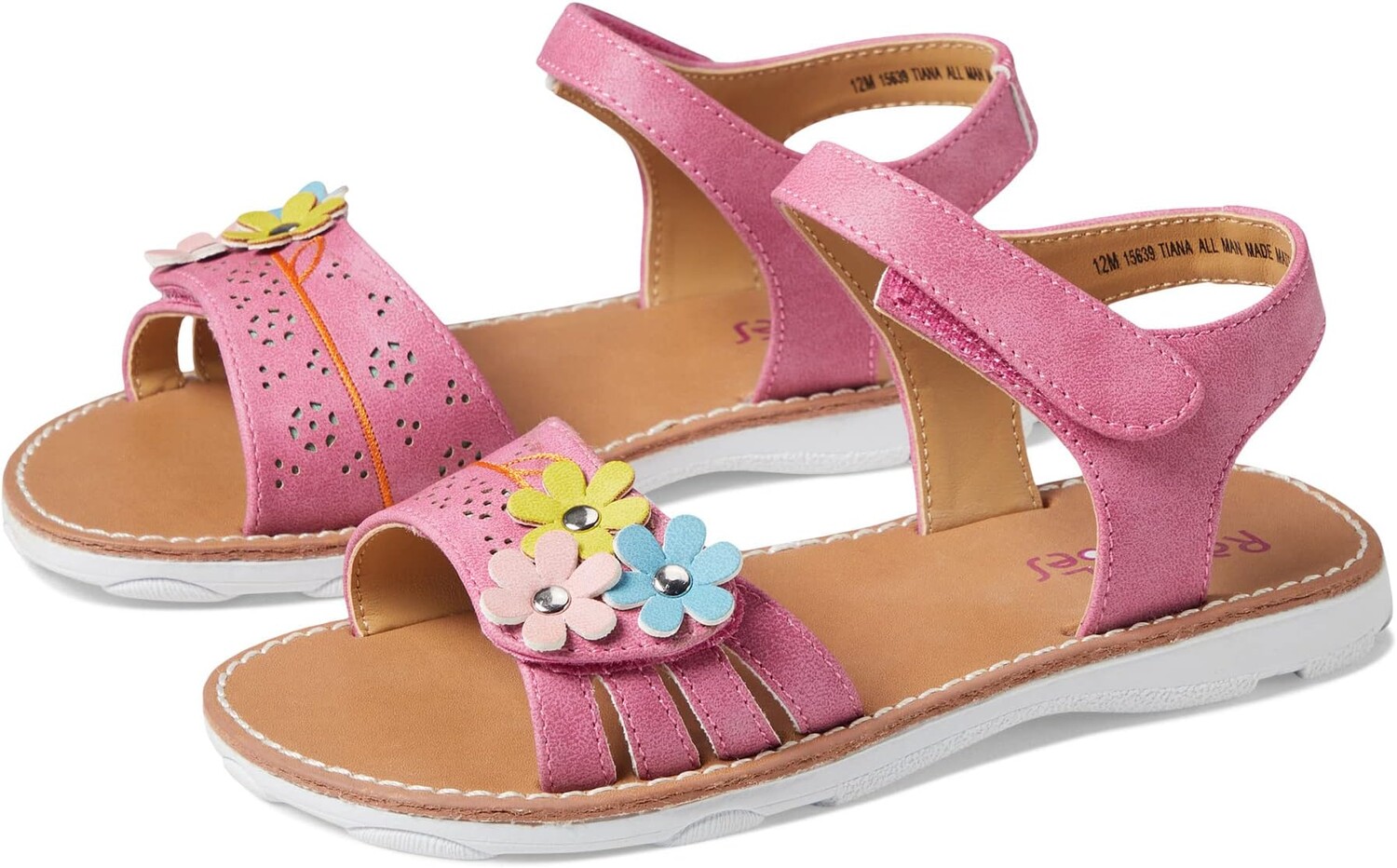 

Сандалии на плоской подошве Tiana Rachel Shoes, цвет Strawberry/Multi