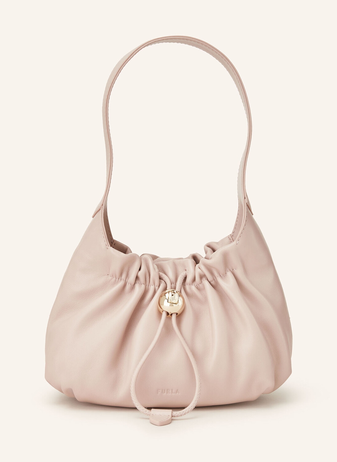 

Сумка-хобо mionido mini FURLA, розовый