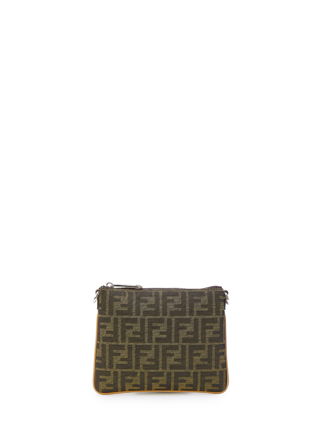 

Мини сумка Fendi After FF, бежевый