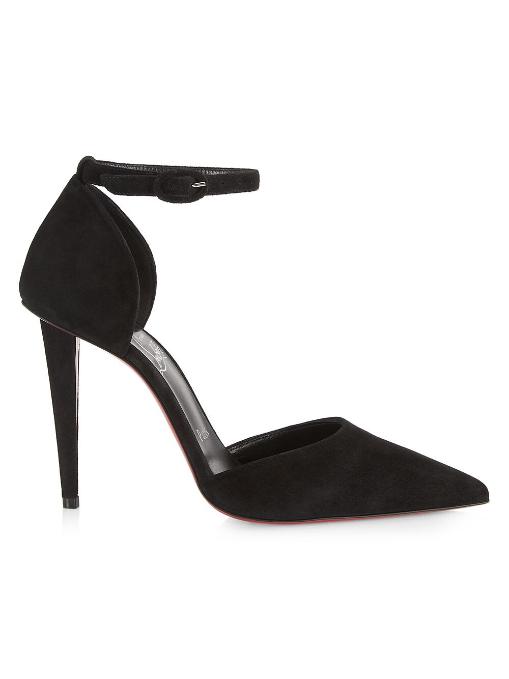 

Замшевые туфли Astrida 100MM Christian Louboutin, черный