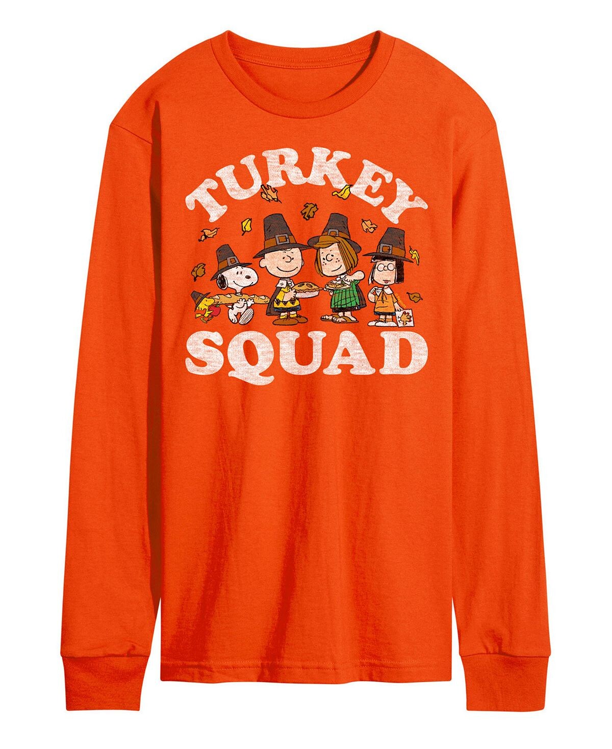 

Мужская футболка с длинным рукавом Peanuts Turkey Squad AIRWAVES
