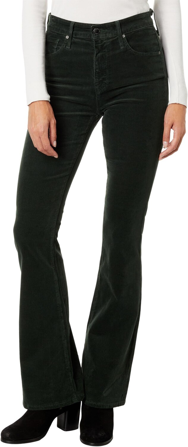 

Брюки Farrah High-Waisted Boot AG Jeans, цвет Hidden Pine