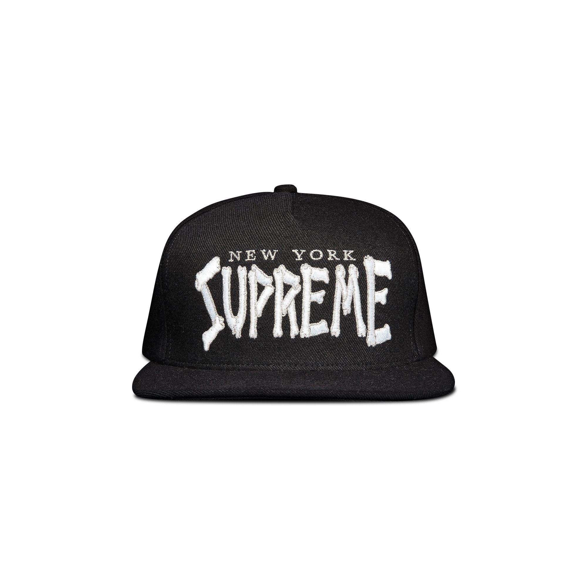 Пятипанельный логотип Supreme Bones, черный пятипанельный логотип supreme bones черный
