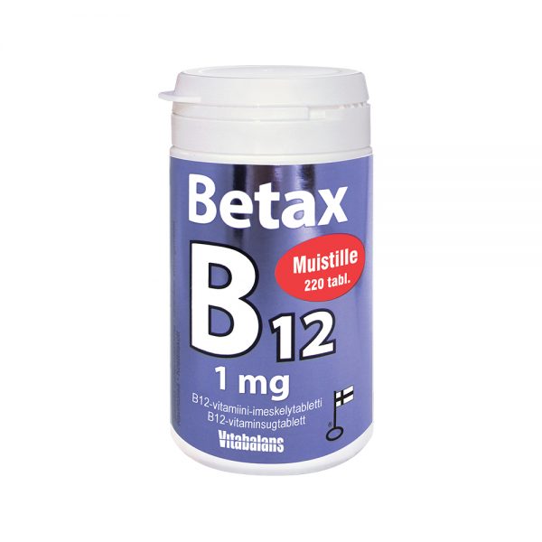 Витамин B12 Vitabalans Betax, 220 таблеток