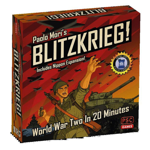 Настольная игра Paolo Moris Blitzkrieg! – Includes Nippon Expansion includes