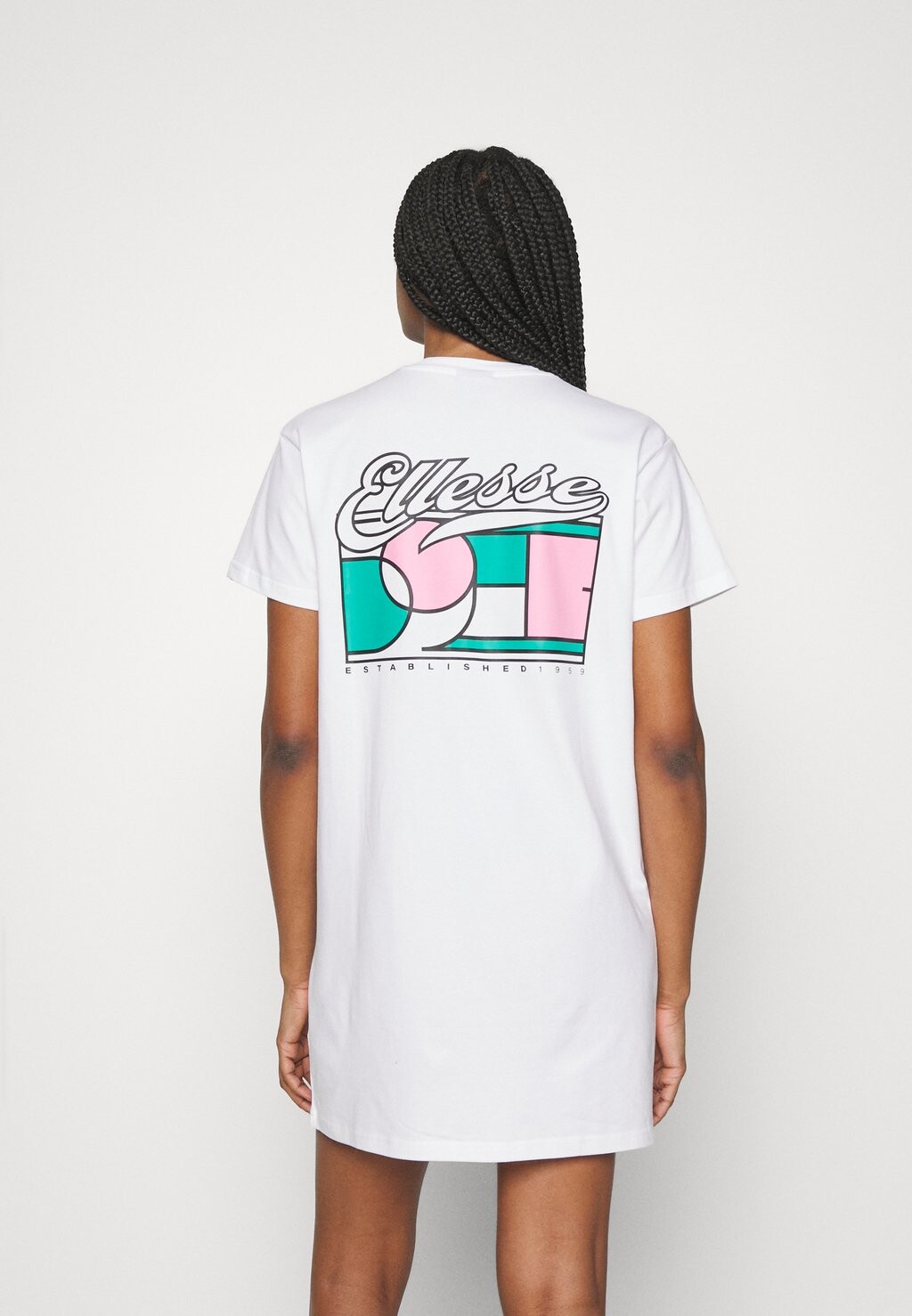 

Платье из джерси Ellesse, белый
