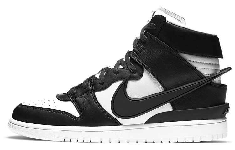 

Кроссовки AMBUSH x Nike Dunk High, черный / белый