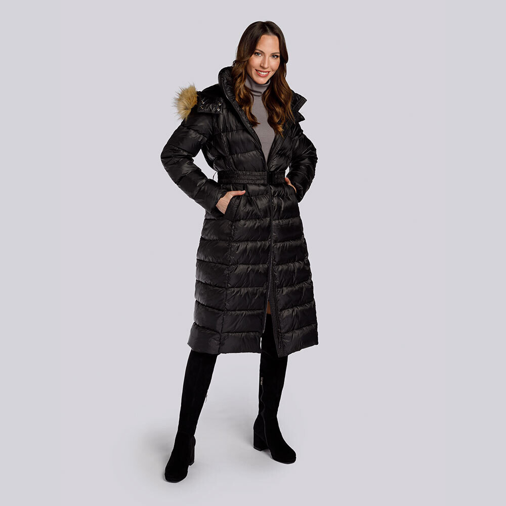 

Кожаная куртка Wittchen Wittchen jacket with a belt, черный