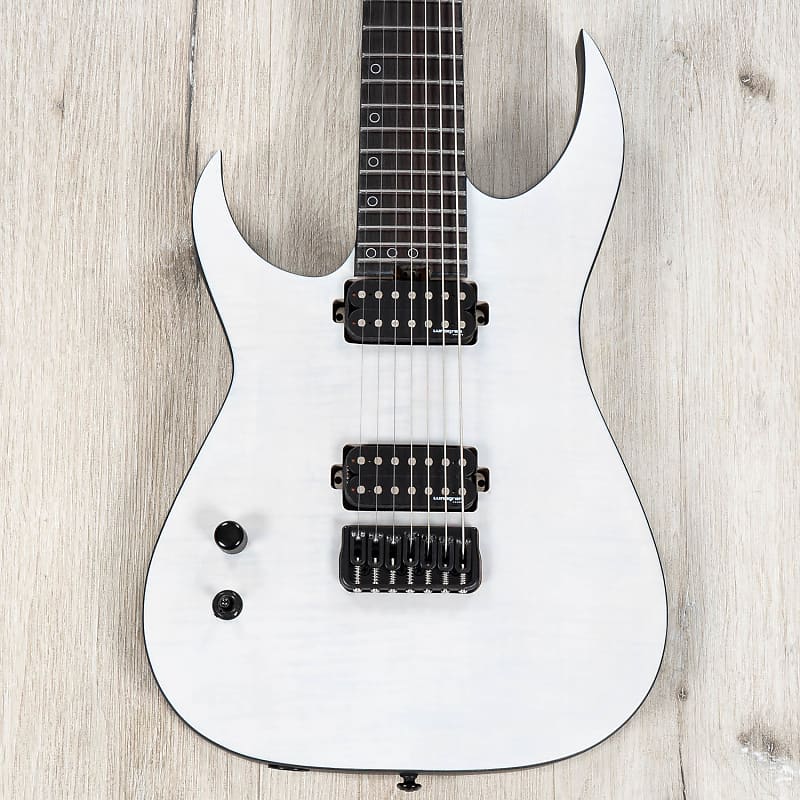Электрогитара Schecter 877 Keith Merrow KM-7 MK-III Legacy 7-String Left-Hand Guitar, Transparent White Satin