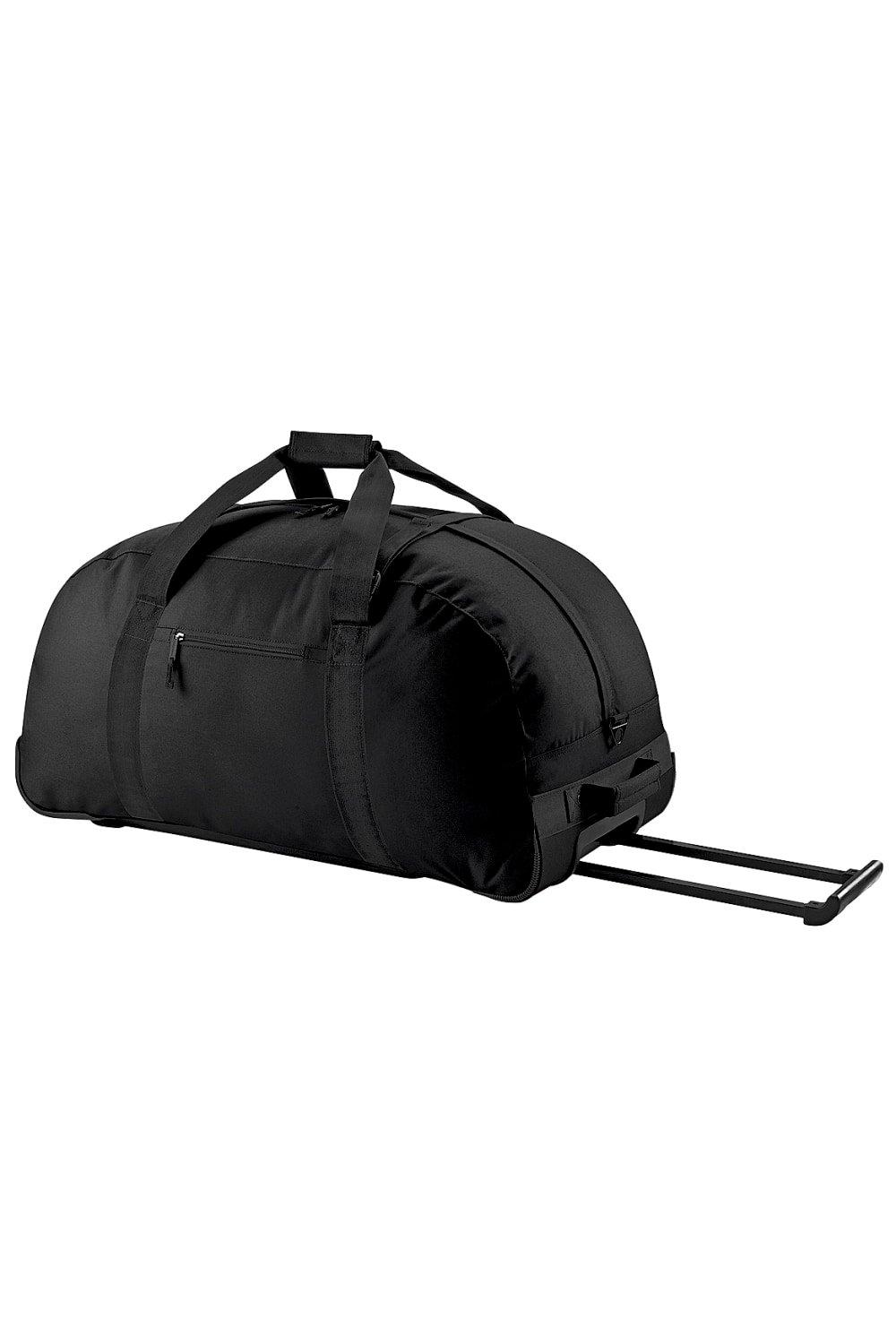 цена Классическая дорожная сумка на колесиках/спортивная дорожная сумка Bagbase, черный