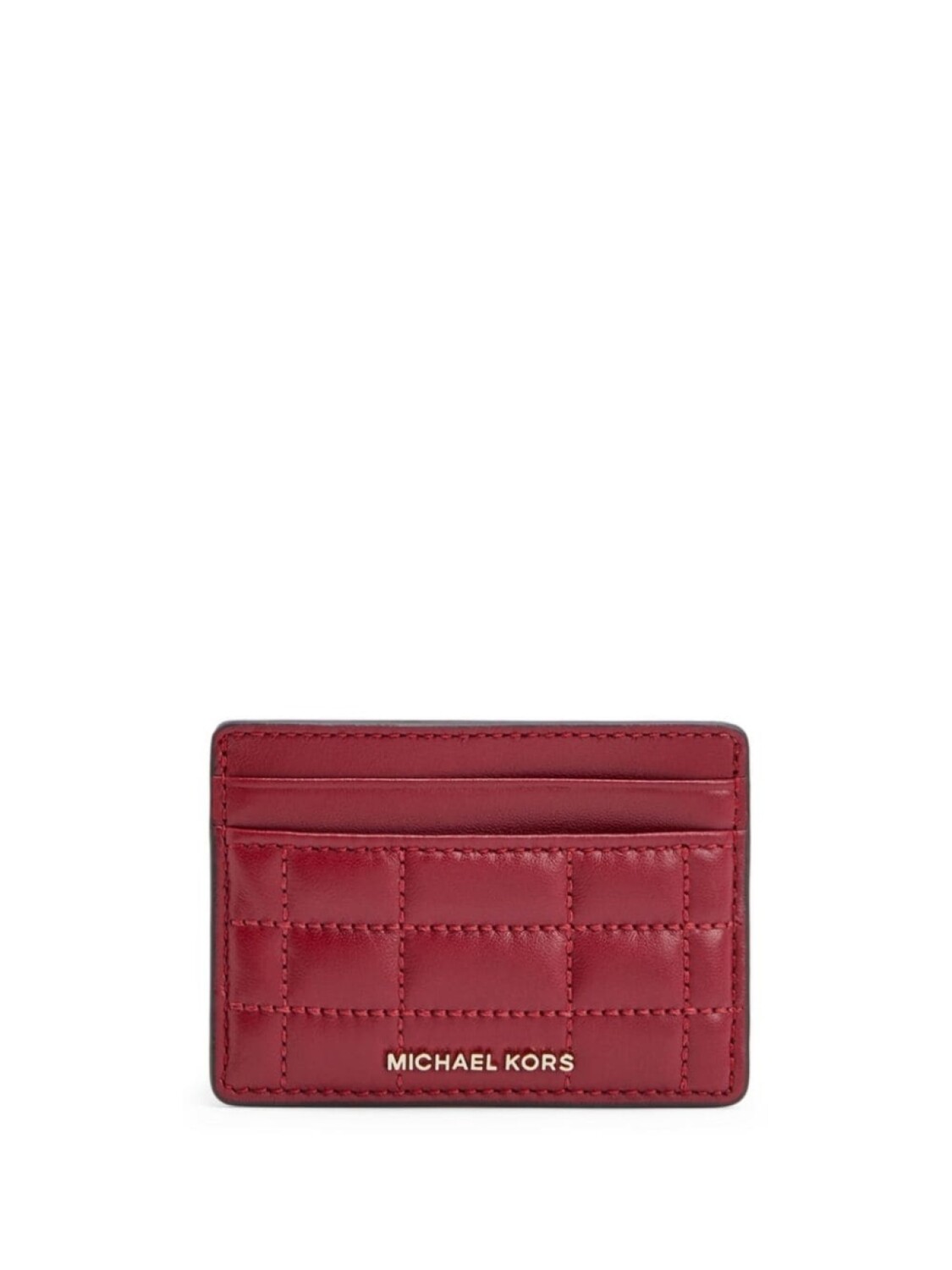 

Michael Kors держатель для карт с логотипом и надписью, красный
