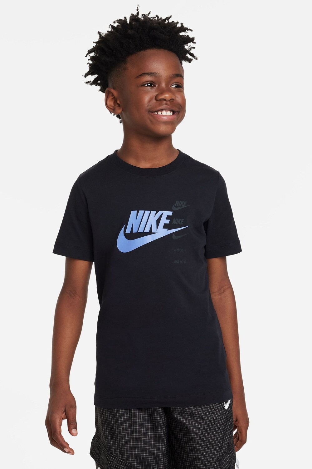 

Футболка с коротким рукавом и логотипом Nike, черный