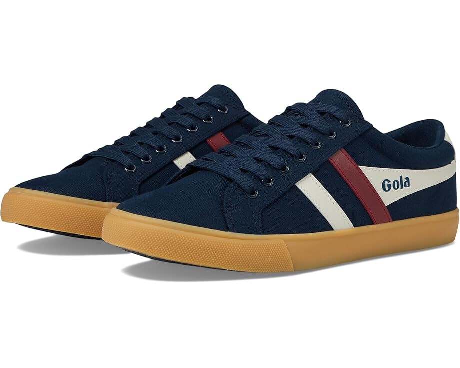 

Кроссовки Gola Varsity, цвет Navy/Off-White/Deep Red/Gum