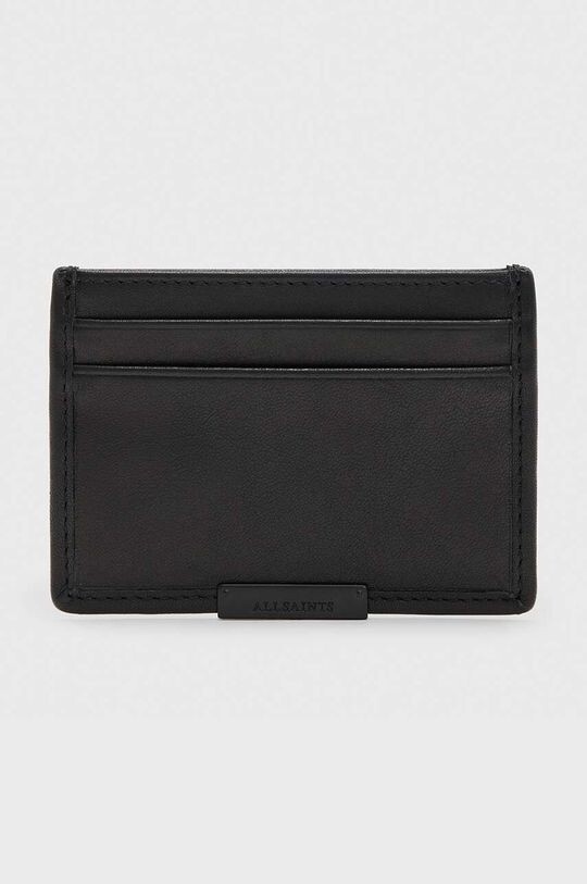 

Кожаный футляр для карт DOVE CARDHOLDER AllSaints, черный