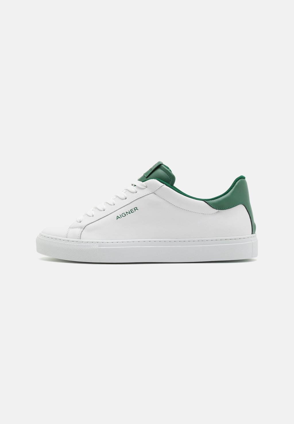 

Кроссовки низкие DAVID AIGNER, цвет white/green