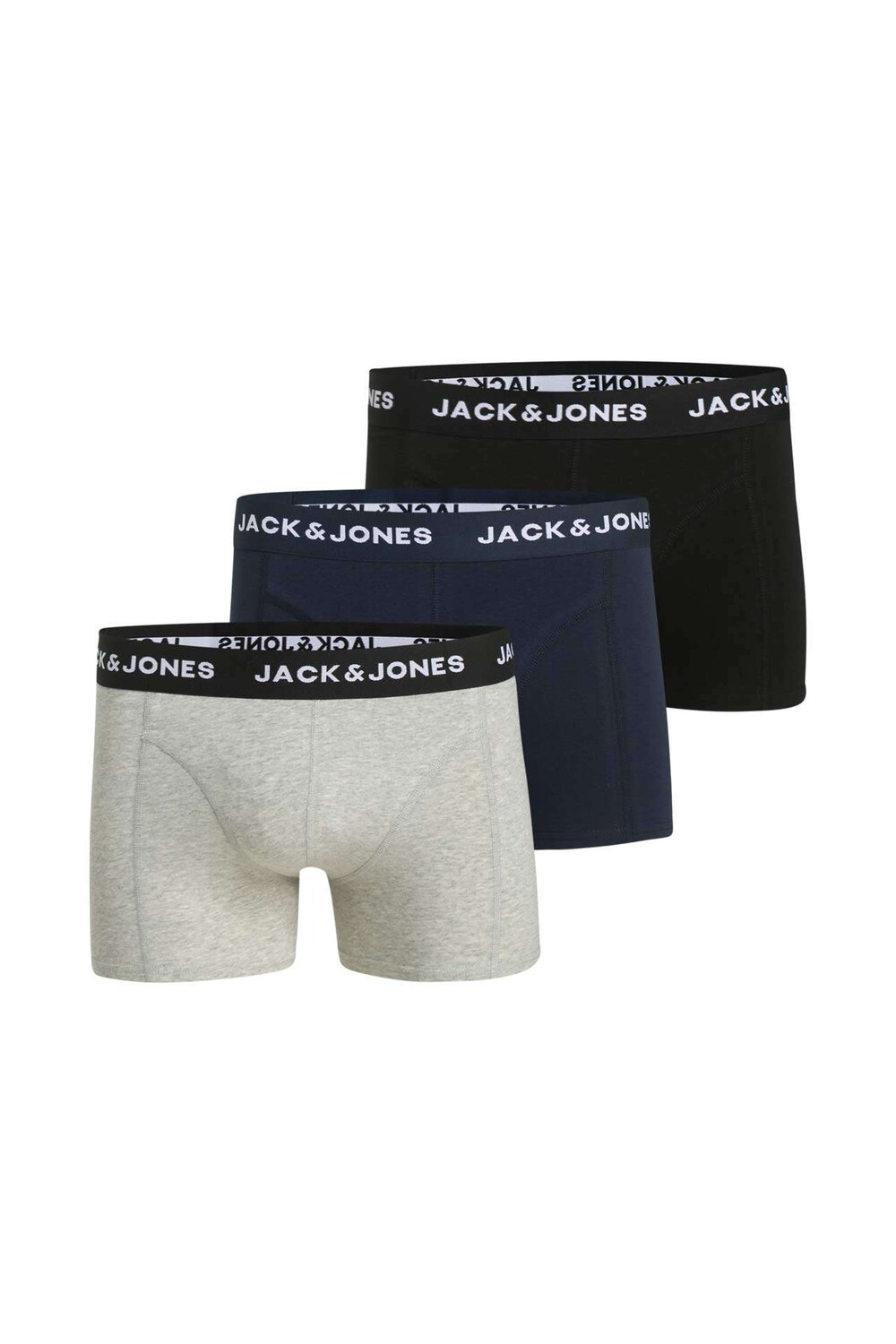 

3 пары трусов-боксеров Jack & Jones, мультиколор