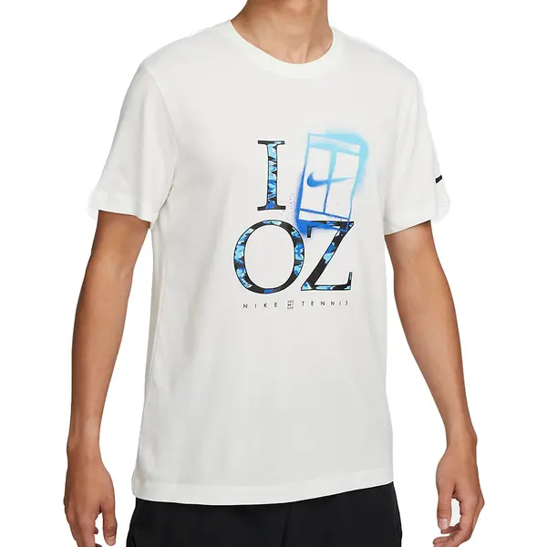

Футболка Court Dri Fit с логотипом Nike, белый