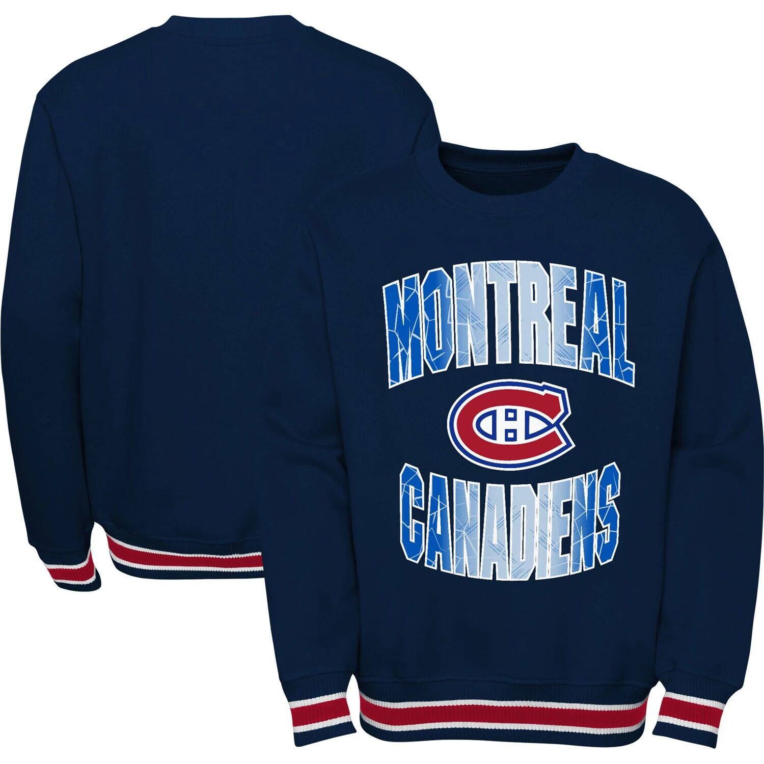 

Классический пуловер Youth Blue Montreal Canadiens Blueliner Outerstuff