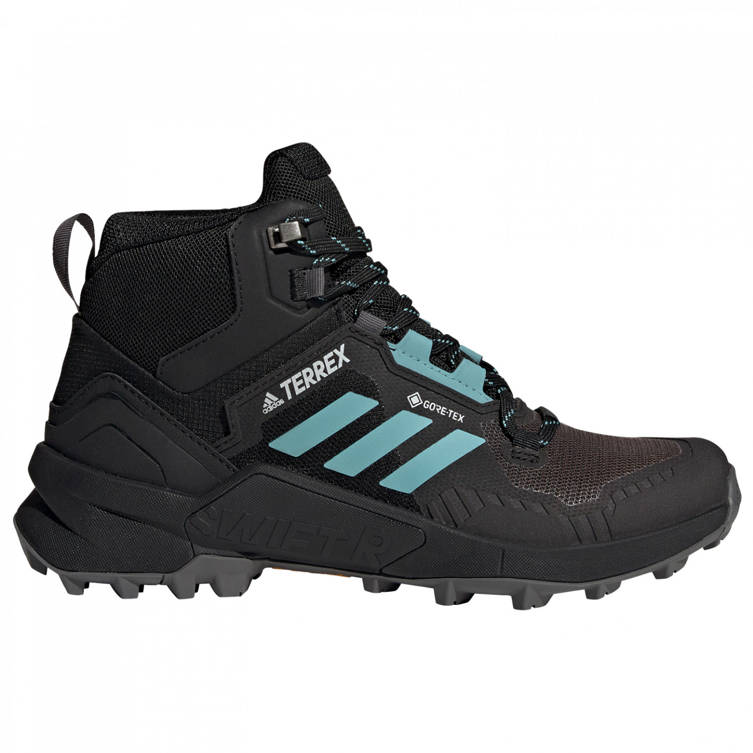 Ботинки для прогулки Adidas Terrex Women's Terrex Swift R3 Mid GTX, цвет Core Black/Mint Ton/Grey Five кроссовки cotswold abbeydale mid hiker black grey