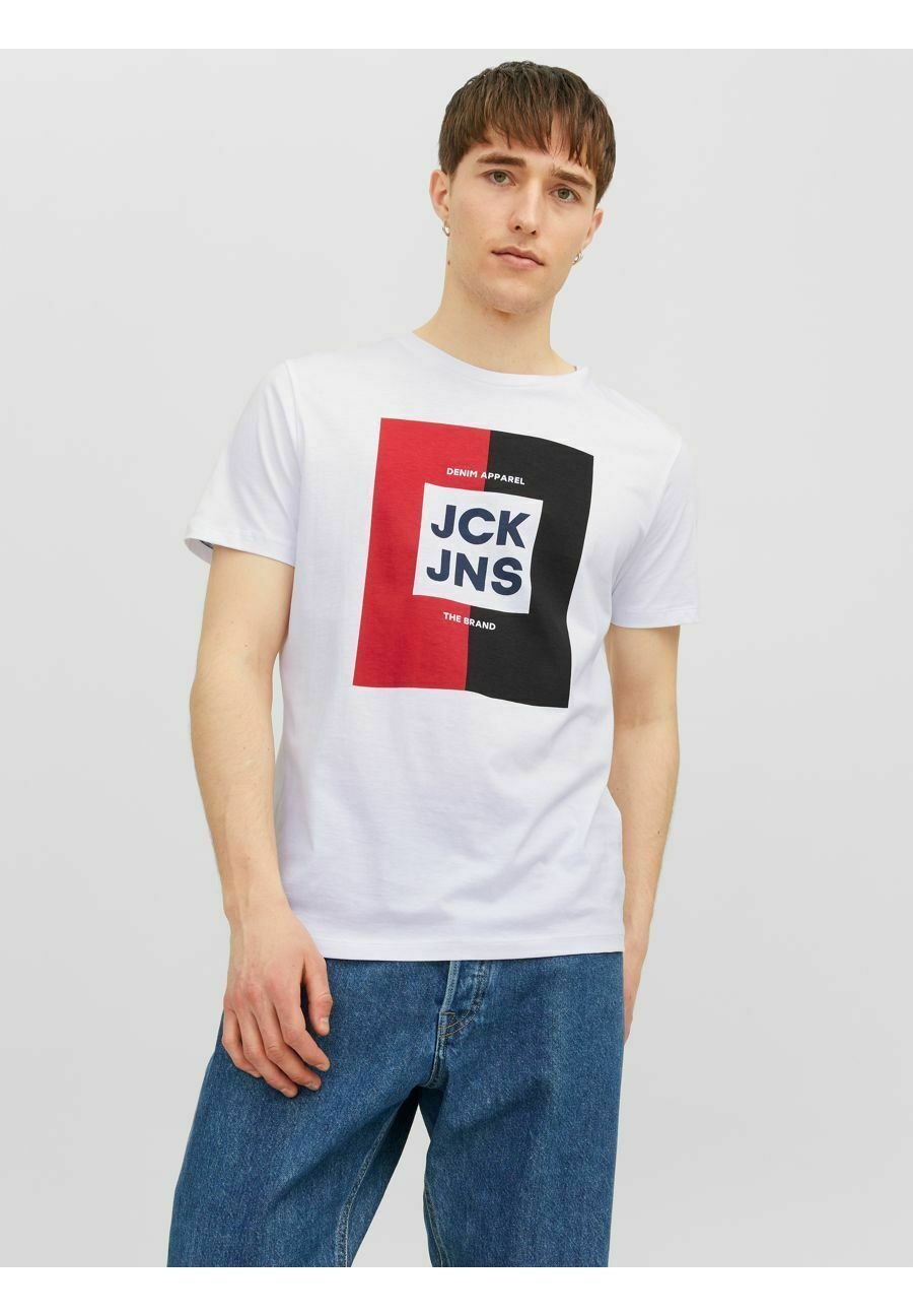 

Футболка с принтом Jack & Jones, белый