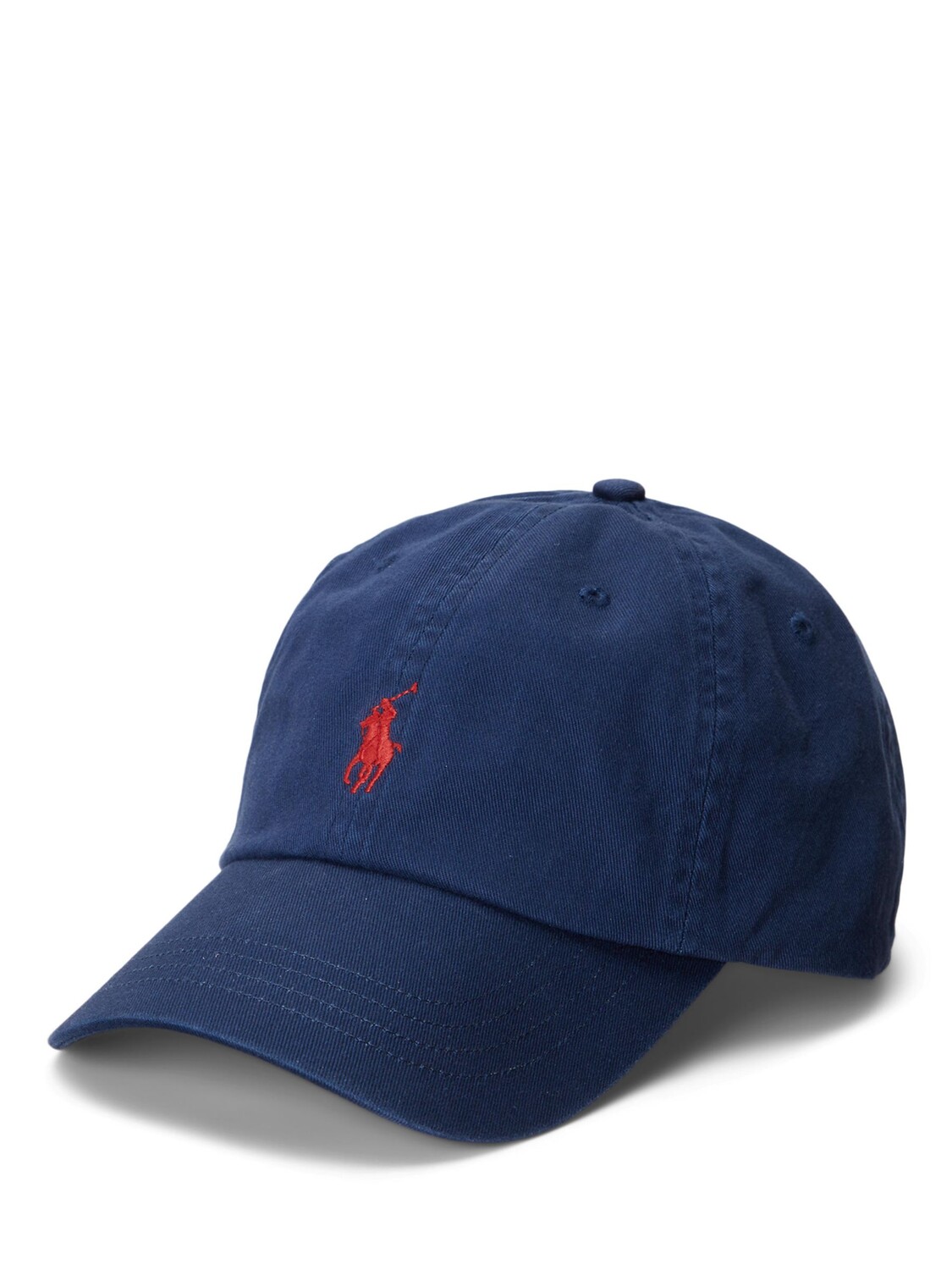 

Бейсбольная кепка Polo Ralph Lauren Signature Pony, темно-синий/красный