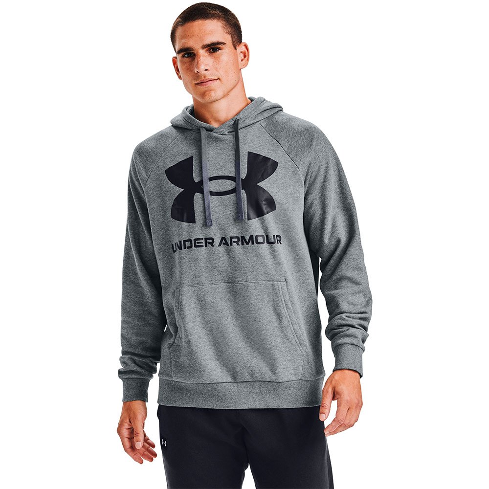 

Худи Under Armour Rival Big Logo, серый