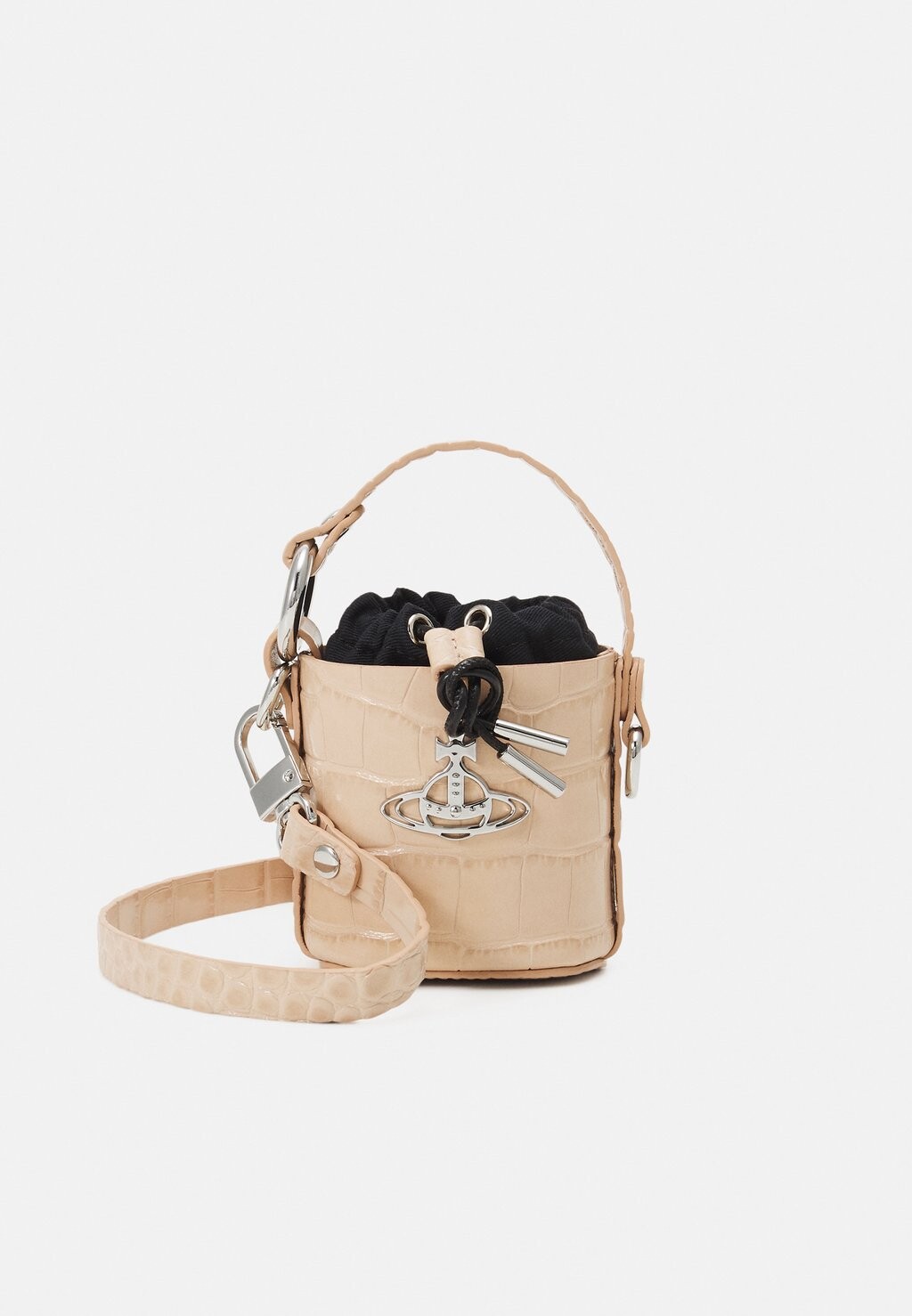 

Сумка Vivienne Westwood МИНИ-СУМКА DAISY ИЗ КРОКОДИЛА, цвет cream