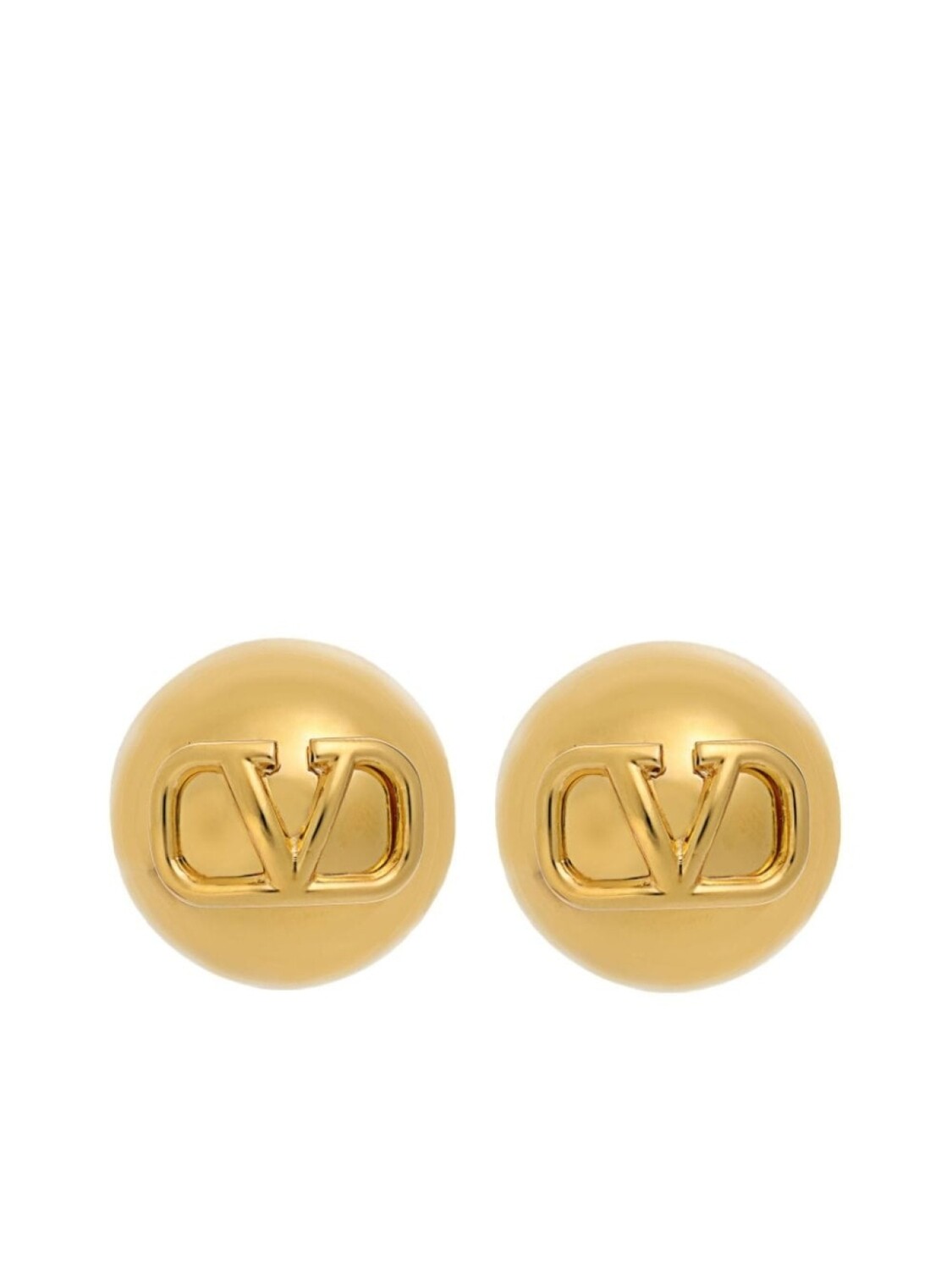 

Серьги-клипсы с логотипом VLogo Signature Valentino Garavani, золотой