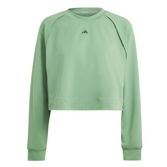 

Толстовка Power Cover Adidas Performance, зеленый