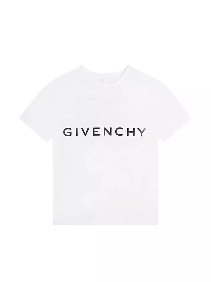 

Футболка с логотипом Little Boy's Mini Me 4G Givenchy, белый