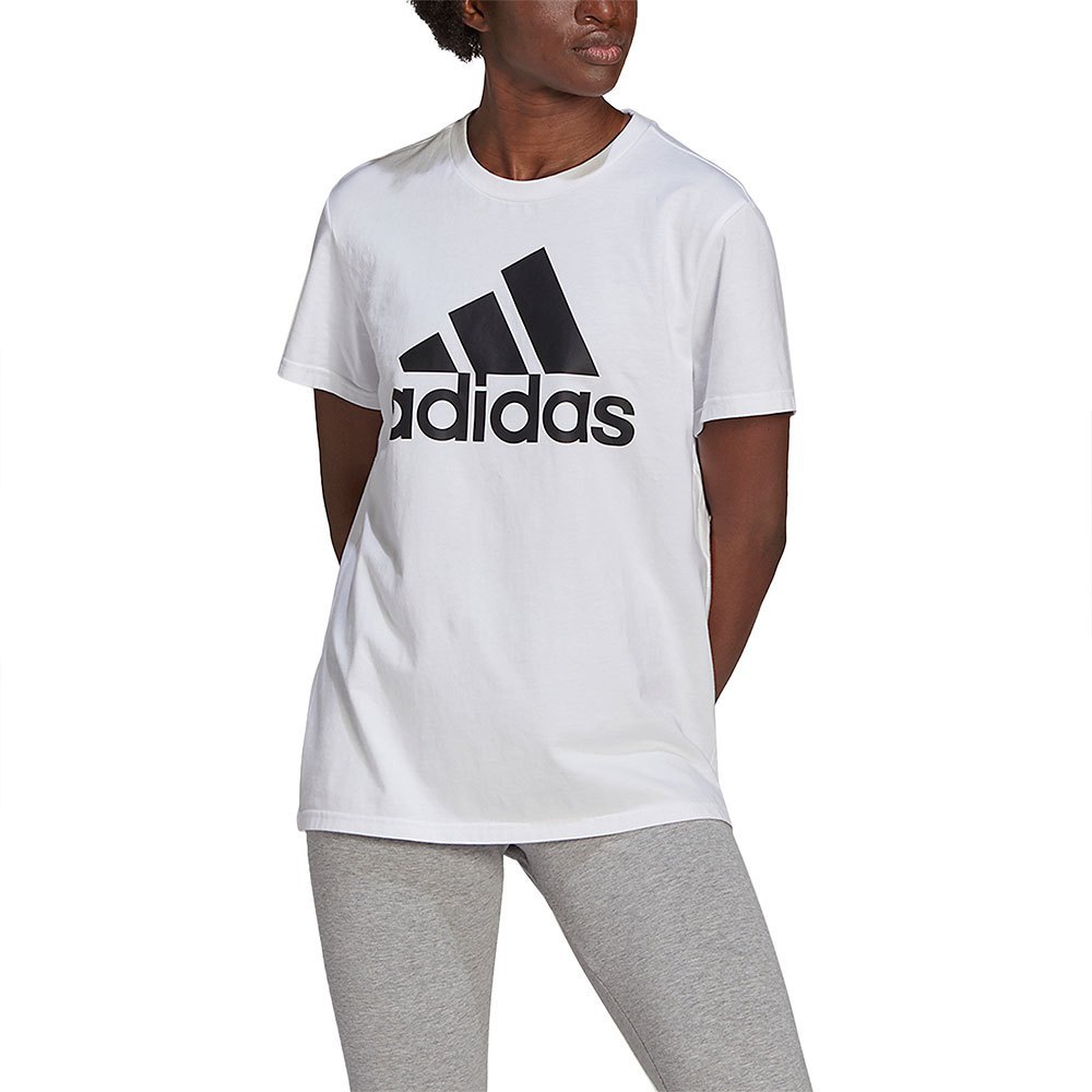 Футболка с коротким рукавом adidas BL BF, белый футболка с коротким рукавом adidas bl col черный