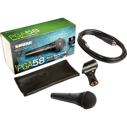 

Кардиоидный динамический вокальный микрофон Shure PGA58-QTR