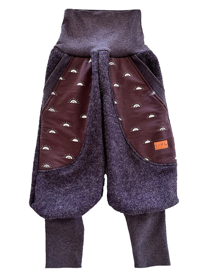 

Тканевые брюки LiVi Woll Streetjogger Streetstyle Sun purple, фиолетовый