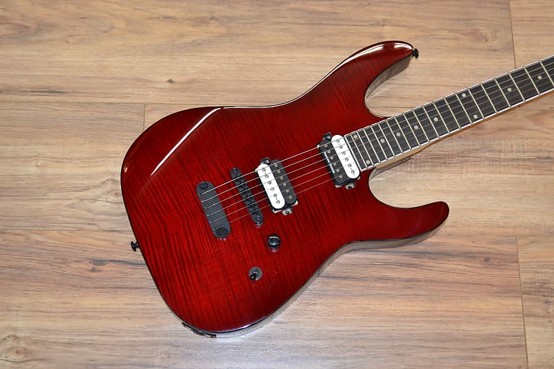 Электрогитара Dean MD 24 Select Flame Top Trans Cherry 2021 trans cherry