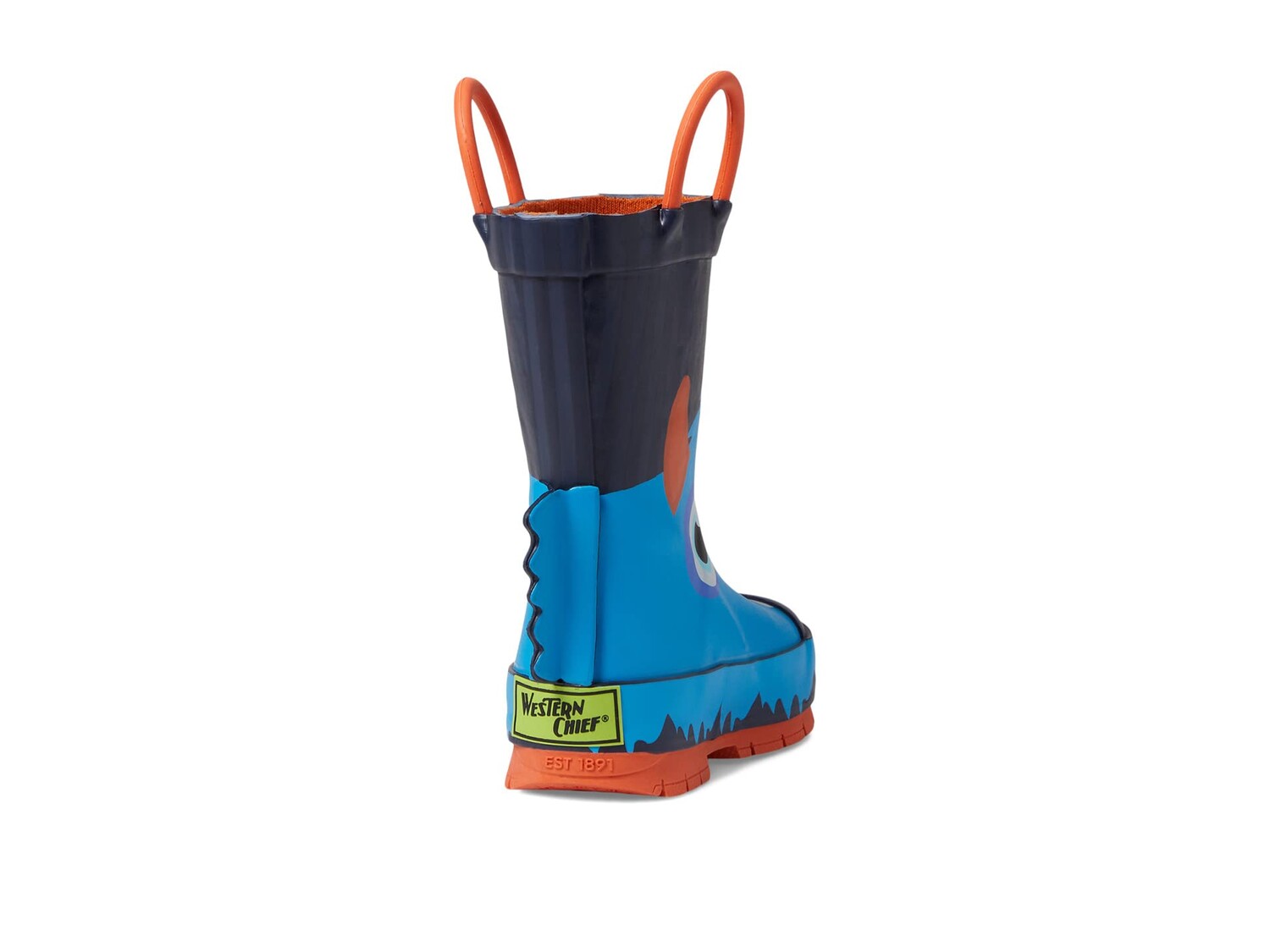 

Ботинки Western Chief Kids Mason Monster Rain Boots (Toddler/Little Kid/Big Kid), синий