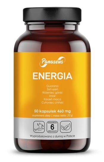 

Панасеус Энерджи 50 капс. 460 мг Yango