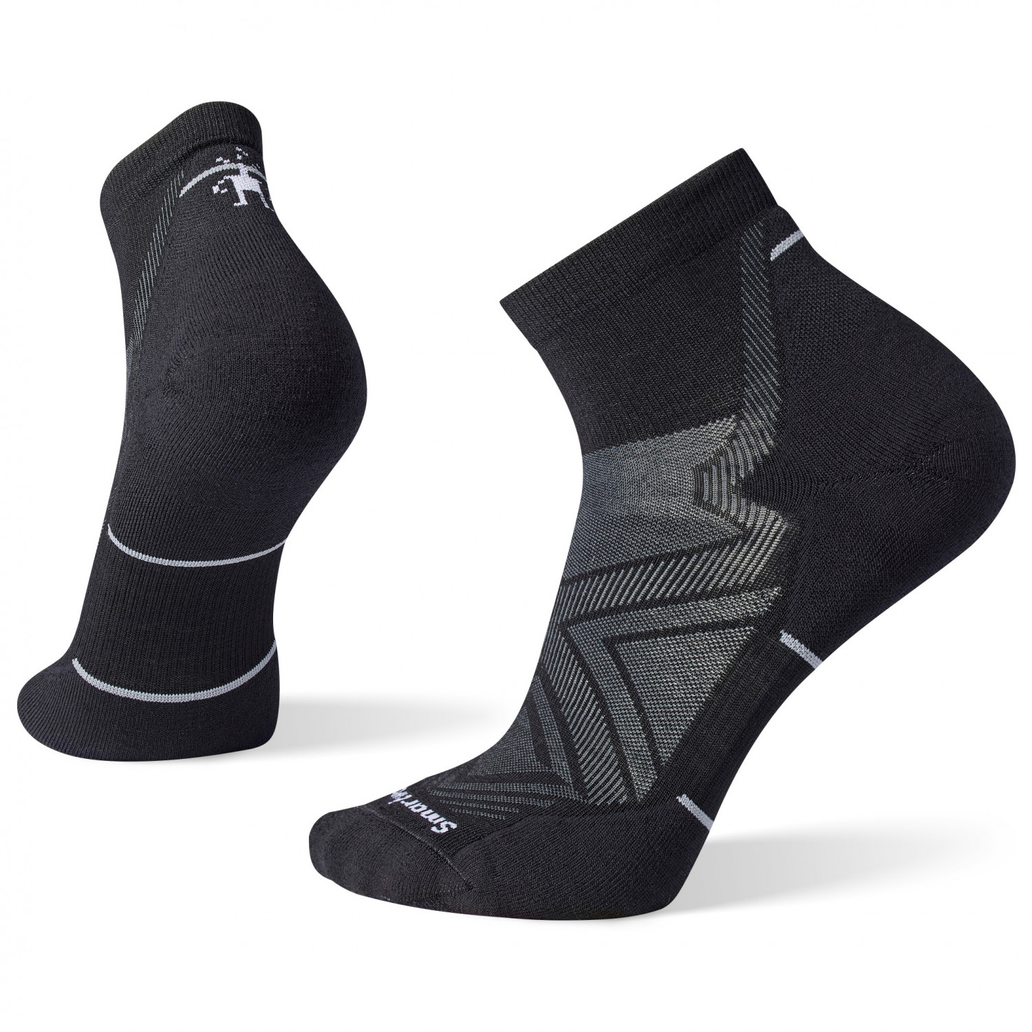 Носки для бега Smartwool Performance Run Targeted Cushion Ankle, черный
