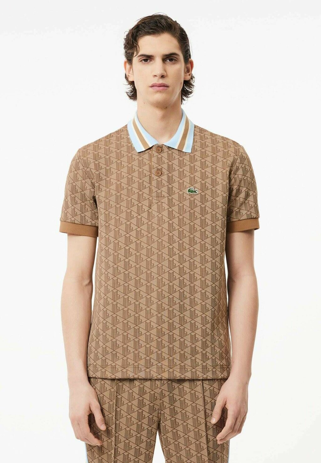 

Рубашка поло Lacoste, бежевый