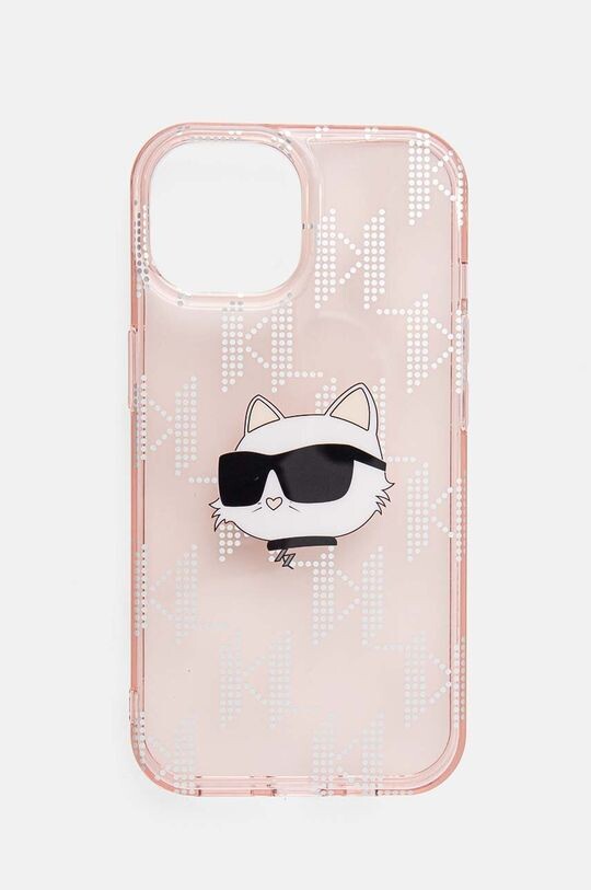 

Чехол для iPhone 15/14/13 6.1 Karl Lagerfeld, розовый