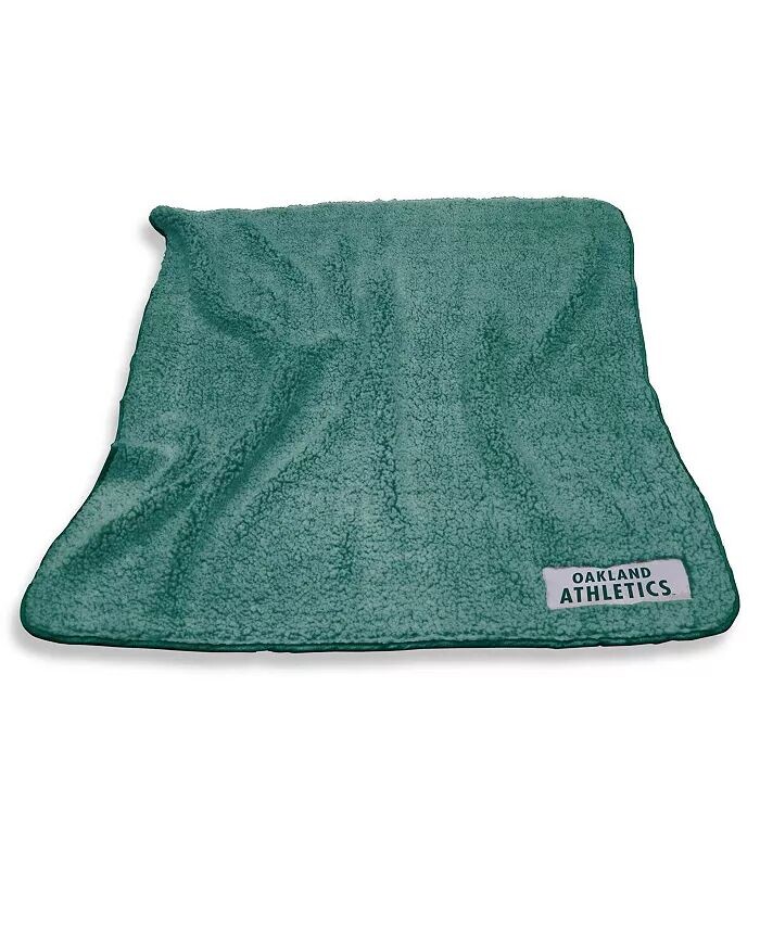 

Одеяло из морозного флиса Oakland Athletics размером 60 x 50 дюймов Logo Brands, зеленый