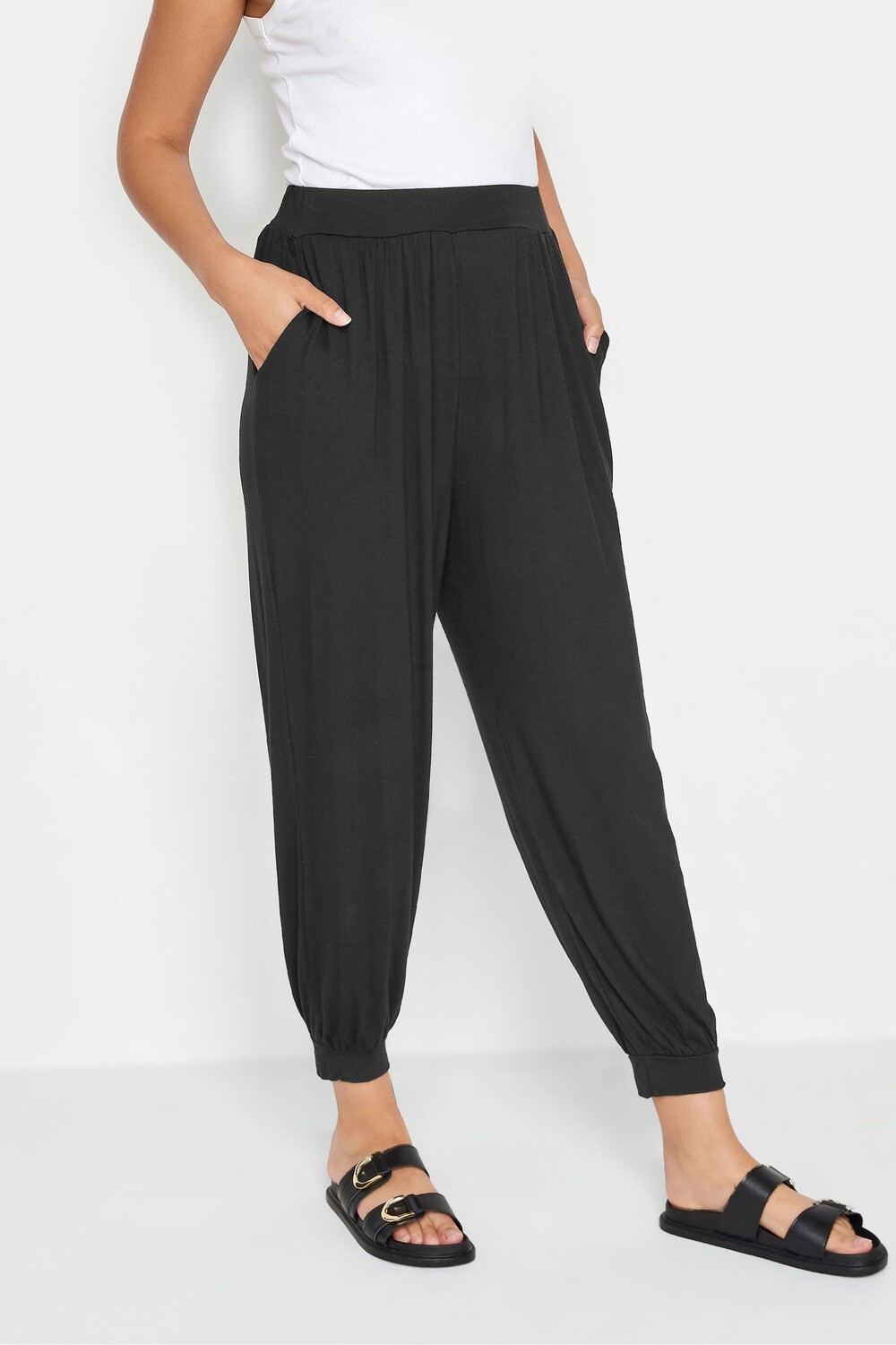 

Укороченные брюки-шаровары Long Tall Sally, черный
