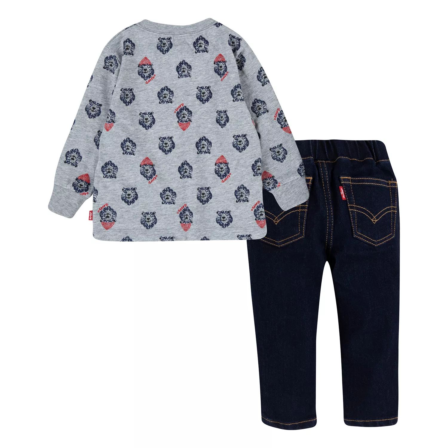 Комплект из футболки и джинсов с медвежонком Levi's для маленьких мальчиков Levi's