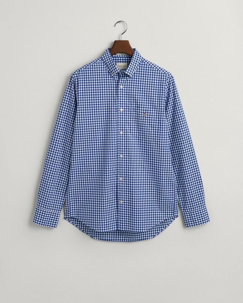 

Рубашка Gant Langarm, цвет college blue