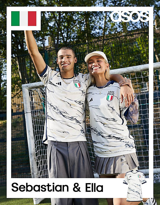 

Белая гостевая футболка adidas Football Women's World Cup 23 Italy, Белый