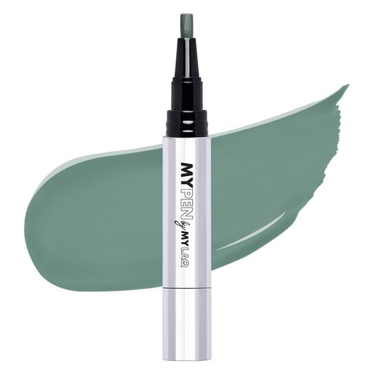 

Гибридный лак для ногтей в ручке My Easy Teal Green 3в1, 3 мл Mylaq, Mypen By