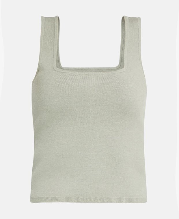 

Вязаный топ Abercrombie & Fitch, хаки
